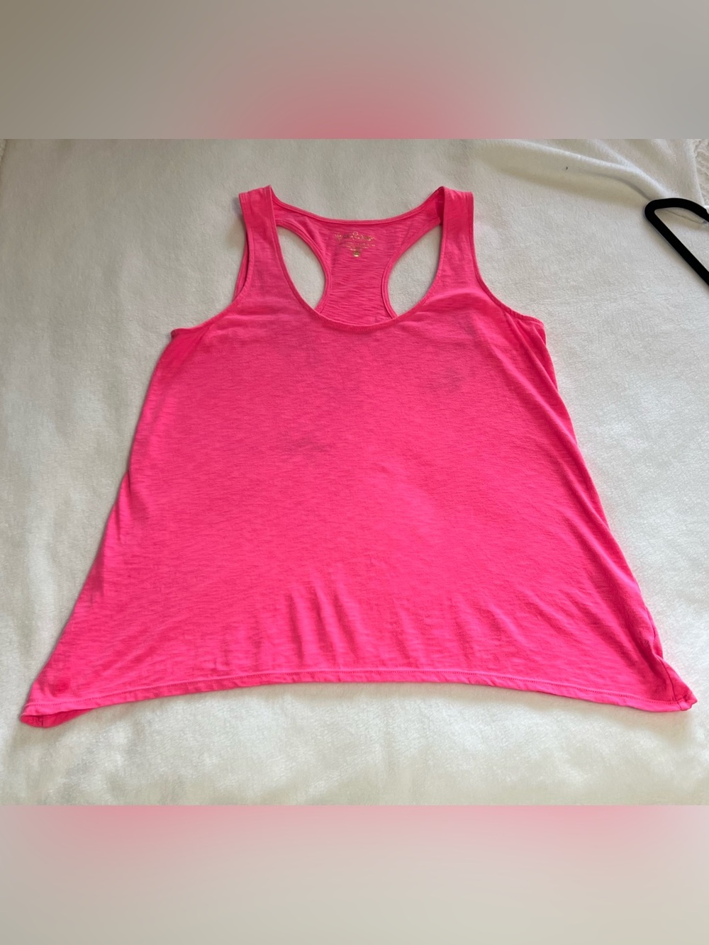 Lilly Pulitzer Monterrey Tank Top in bright pink-Size Medium